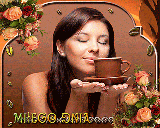 Zapach kawy miłego dnia